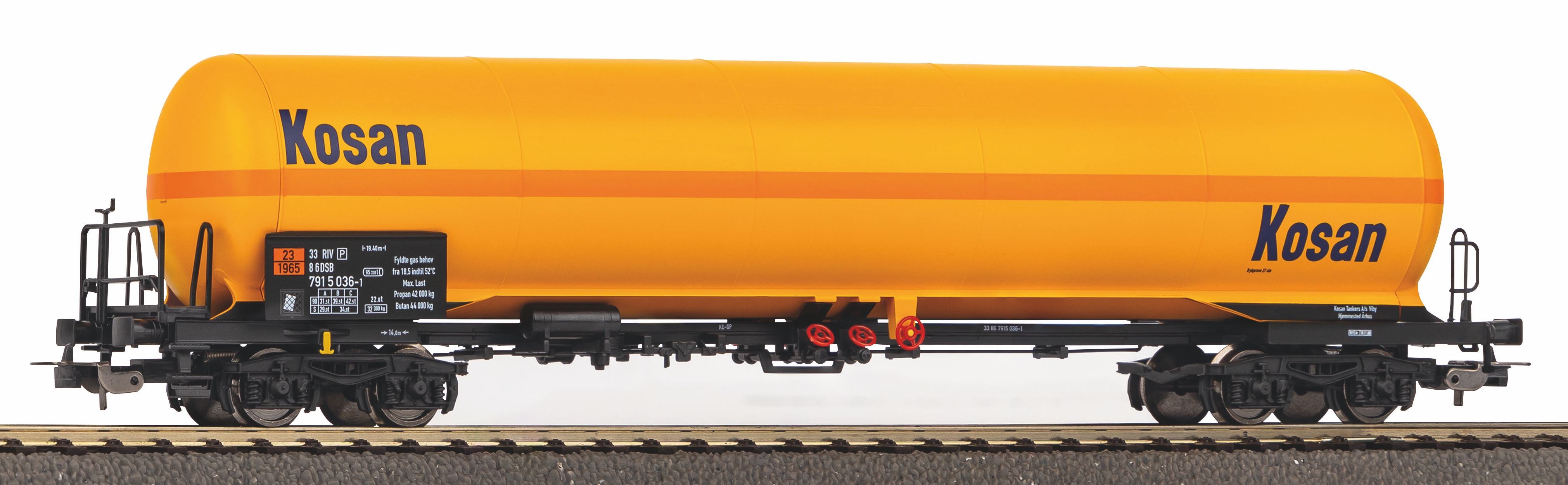 24618 油罐车"LPG"涂装